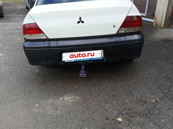 2000 Mitsubishi Lancer Cedia IX, белый - вид 4
