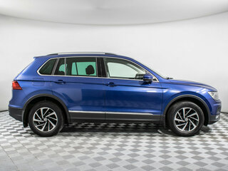2018 Volkswagen Tiguan II, синий, 1790000 рублей, вид 4