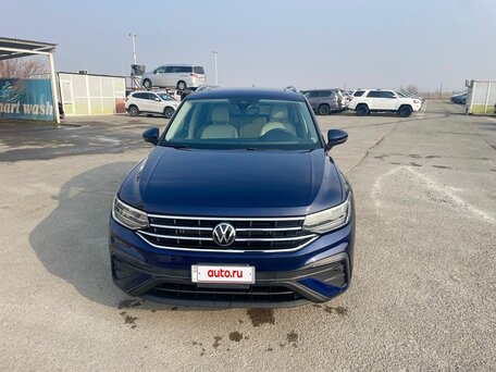2022 Volkswagen Tiguan Allspace II Рестайлинг, синий, 2290000 рублей, вид 3
