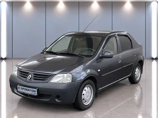 2009 Renault Logan I, серый, 370000 рублей, вид 1
