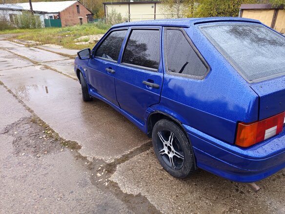 2006 Lada (ВАЗ) 2114, синий, 210000 рублей - вид 10