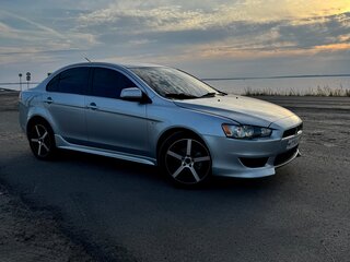 2008 Mitsubishi Lancer X, серый, 580000 рублей, вид 3