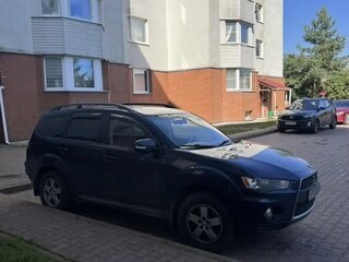 2012 Mitsubishi Outlander II Рестайлинг, синий, 900000 рублей, вид 5
