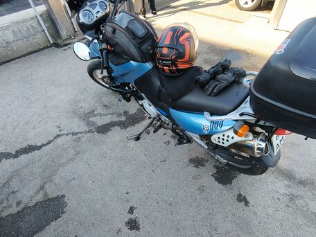 2001 BMW F 650 GS, синий, 285000 рублей, вид 4