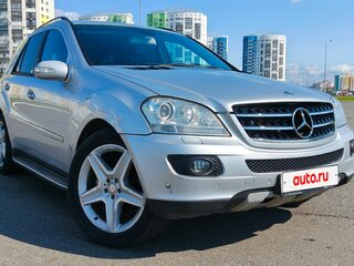 2006 Mercedes-Benz M-Класс 350 II (W164), серебристый, 710000 рублей, вид 4