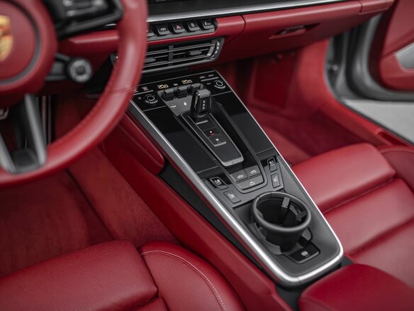 2020 Porsche 911 Turbo S VIII (992), серый - вид 13