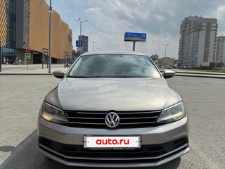 2016 Volkswagen Jetta VI Рестайлинг, бежевый, 1275000 рублей, вид 1