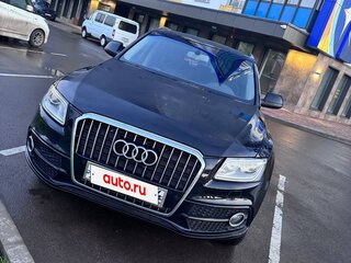 2009 Audi Q5 I (8R), чёрный, 1400000 рублей, вид 2