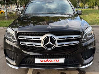 2018 Mercedes-Benz GLS 350 d I (X166), чёрный, 4630000 рублей, вид 2