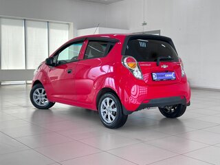 2010 Chevrolet Spark III, красный, 499000 рублей, вид 4