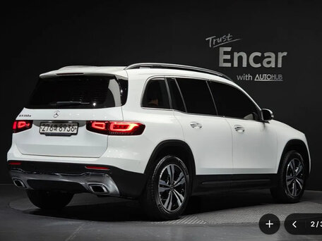 2022 Mercedes-Benz GLB 200 d I (X247), белый, 3250000 рублей, вид 3
