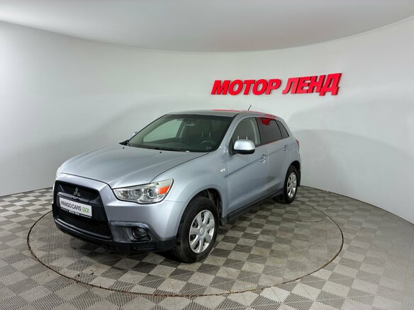 2012 Mitsubishi ASX I, серебристый, 696000 рублей