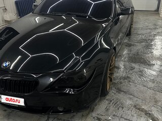 2006 BMW 6 серии 650i II (E63/E64), чёрный, 1500000 рублей, вид 2