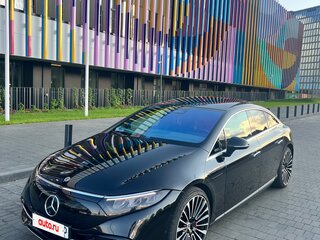 2021 Mercedes-Benz EQS 450+ I, чёрный, 7198000 рублей, вид 3