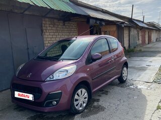 2012 Peugeot 107 I Рестайлинг 2, фиолетовый, 560000 рублей, вид 1