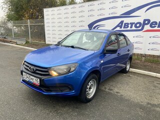 2020 Lada (ВАЗ) Granta I Рестайлинг, синий, 395000 рублей, вид 1