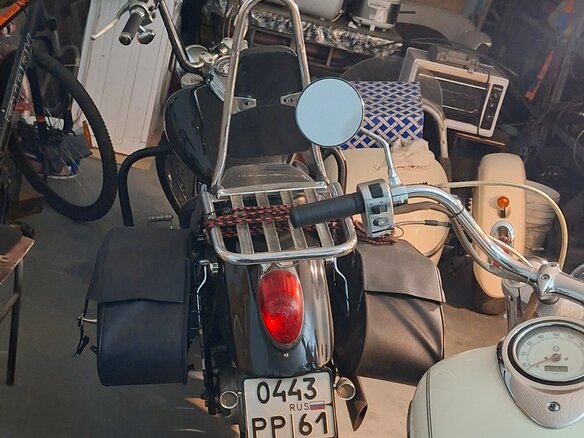 2001 Yamaha XVS650 Drag Star, чёрный, 440000 рублей - вид 6