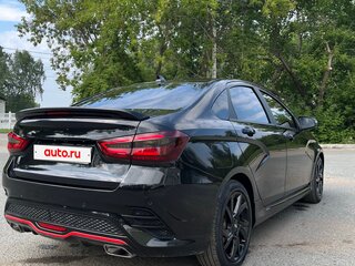 2024 Lada (ВАЗ) Vesta Sportline I Рестайлинг (NG), чёрный, 1500000 рублей, вид 5