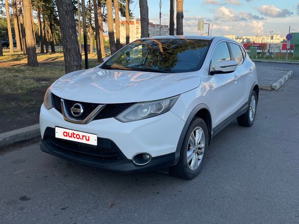 2016 Nissan Qashqai II, белый, 1160000 рублей