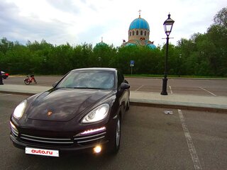 2014 Porsche Cayenne II (958), коричневый, 3500000 рублей, вид 4