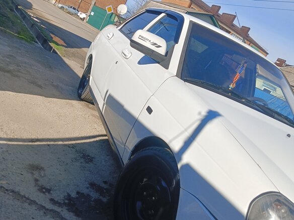 2009 Lada (ВАЗ) Priora I, белый, 390000 рублей - вид 7