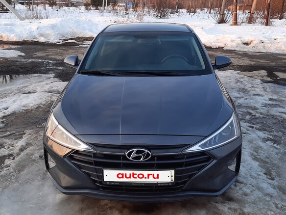 2019 Hyundai Elantra VI (AD) Рестайлинг, серый, 1700000 рублей