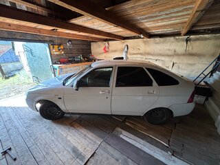 2009 Lada (ВАЗ) Priora I, белый, 260000 рублей, вид 2