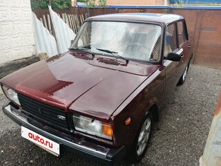 2005 Lada (ВАЗ) 2107, пурпурный, 150000 рублей, вид 4