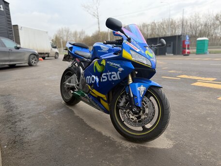 2006 Honda CBR 600RR, синий, 550000 рублей, вид 1