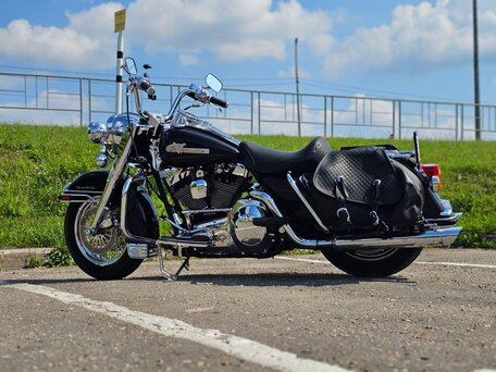 1999 Harley-Davidson Road King, чёрный, 600000 рублей, вид 2