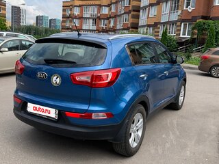 2013 Kia Sportage III, голубой, 1400000 рублей, вид 3