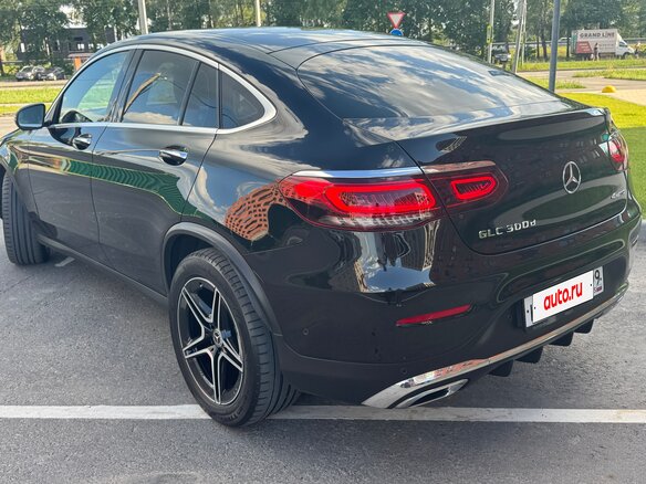 2019 Mercedes-Benz GLC Coupe 300 d I (C253) Рестайлинг, чёрный, 3930000 рублей - вид 6