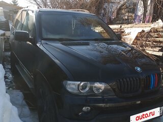 2004 BMW X5 3.0i I (E53) Рестайлинг, чёрный, 830000 рублей, вид 2