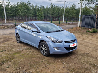 2012 Hyundai Elantra V (MD), голубой, 559000 рублей, вид 2