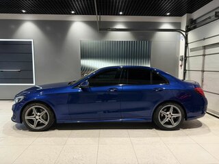 2016 Mercedes-Benz C-Класс 180 IV (W205), синий, 2100000 рублей, вид 3