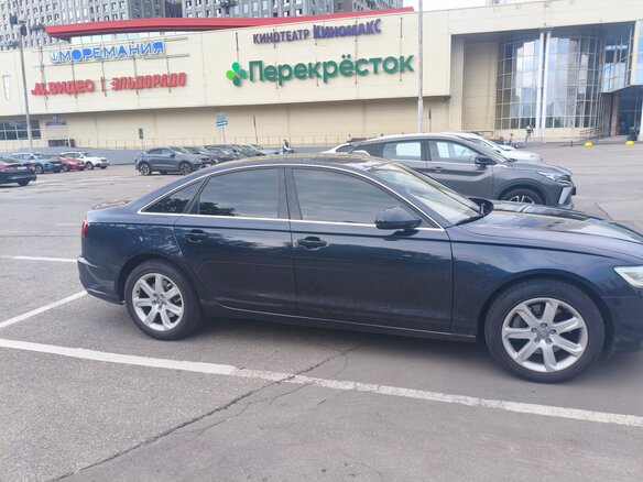 2011 Audi A6 IV (C7), чёрный, 2000000 рублей - вид 4