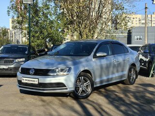 2015 Volkswagen Jetta VI, серебристый, 999000 рублей, вид 1