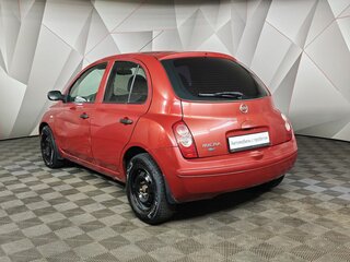 2007 Nissan Micra III (K12), красный, 349000 рублей, вид 4