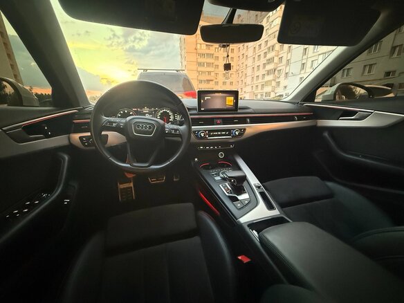 2019 Audi A4 V (B9), белый, 2850000 рублей - вид 9