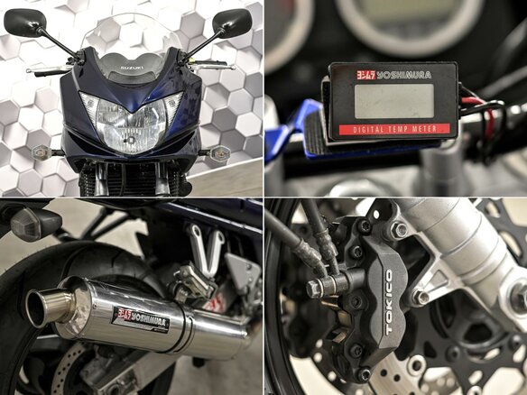 2006 Suzuki Bandit 1200, синий - вид 9