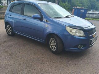 2009 Chevrolet Aveo I Рестайлинг, синий, 360000 рублей, вид 3