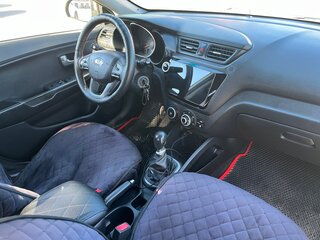 2013 Kia Rio III, белый, 340000 рублей, вид 5