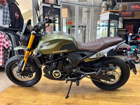 2026 Moto Morini Seiemmezzo SCR, зелёный, 744900 рублей, вид 3