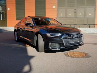 2023 Audi A6 45 TFSI Long V (C8) Рестайлинг, чёрный, 5300000 рублей, вид 4