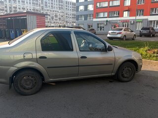 2012 Renault Logan I Рестайлинг, серый, 240000 рублей, вид 4