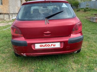 2002 Peugeot 307 I, красный, 105000 рублей, вид 3