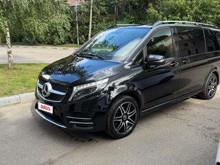 2020 Mercedes-Benz V-Класс Long 220 d длинный III (W447) Рестайлинг, чёрный, 7300000 рублей, вид 3