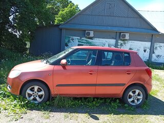 2007 Skoda Fabia II, красный, 300000 рублей, вид 5