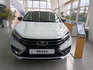 2026 Lada (ВАЗ) Vesta CNG I Рестайлинг (NG), белый, 1876000 рублей, вид 3