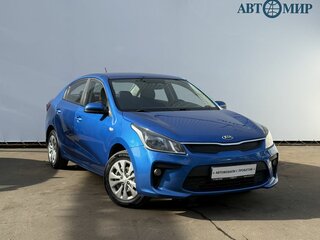 2017 Kia Rio IV, синий, 1220000 рублей, вид 3